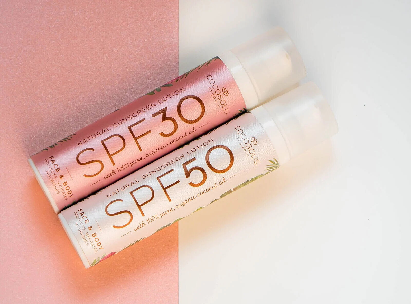 COCOSOLIS SPF 30 natūralus apsauginis losjonas nuo saulės